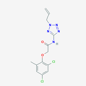N-(2-allyl-2H-tetraazol-5-yl)-2-(2,4-dichloro-6-methylphenoxy)acetamide