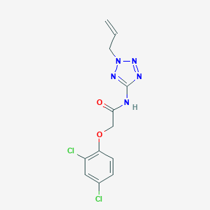 N-(2-allyl-2H-tetraazol-5-yl)-2-(2,4-dichlorophenoxy)acetamide