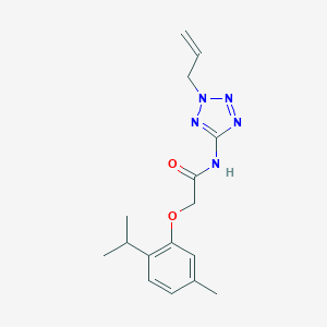 N-(2-allyl-2H-tetraazol-5-yl)-2-(2-isopropyl-5-methylphenoxy)acetamide