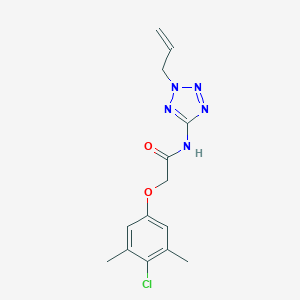 N-(2-allyl-2H-tetraazol-5-yl)-2-(4-chloro-3,5-dimethylphenoxy)acetamide