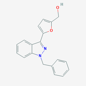molecular formula C19H16N2O2 B235206 Lificiguat CAS No. 154453-18-6