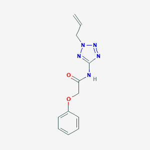 molecular formula C12H13N5O2 B235222 N-(2-allyl-2H-tetraazol-5-yl)-2-phenoxyacetamide 