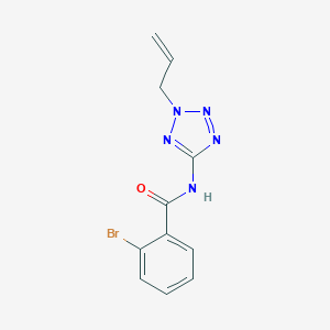 molecular formula C11H10BrN5O B235259 N-(2-allyl-2H-tetraazol-5-yl)-2-bromobenzamide 