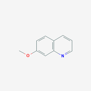 molecular formula C10H9NO B023528 7-Methoxyquinoline CAS No. 4964-76-5