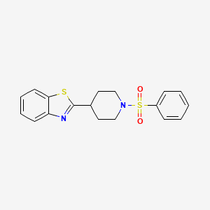 2-[1-(Phenylsulfonyl)-4-piperidinyl]-1,3-benzothiazole