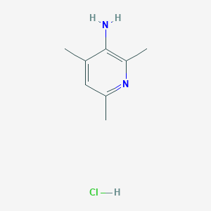 2,4,6-Trimethylpyridin-3-amine hydrochloride