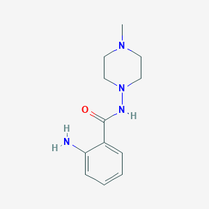 2-amino-N-(4-methylpiperazin-1-yl)benzamide