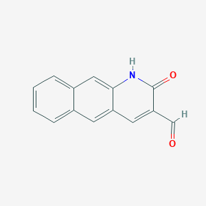 2-Oxo-1,2-dihydrobenzo[g]quinoline-3-carbaldehyde