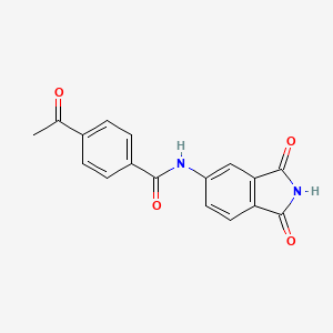 molecular formula C17H12N2O4 B2353957 VEGFR-IN-6 