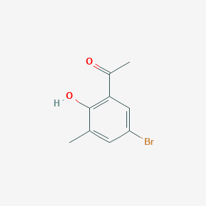 molecular formula C9H9BrO2 B2353961 1-(5-Bromo-2-hydroxy-3-methylphenyl)ethanone CAS No. 72422-80-1
