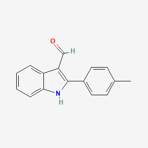 2-(4-methylphenyl)-1H-indole-3-carbaldehyde