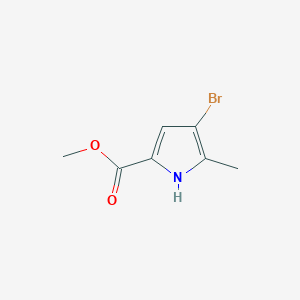 Methyl 4-bromo-5-methyl-1H-pyrrole-2-carboxylate