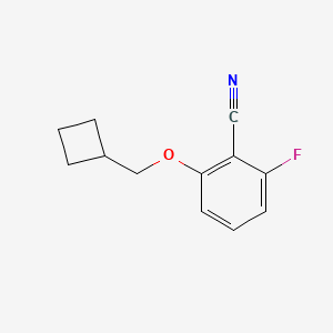 2-(Cyclobutylmethoxy)-6-fluorobenzonitrile