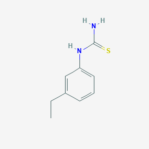 molecular formula C9H12N2S B2354197 (3-乙基苯基)硫脲 CAS No. 901375-61-9