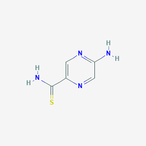 5-Aminopyrazine-2-carbothioamide