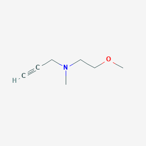B2354361 (2-Methoxyethyl)(methyl)(prop-2-yn-1-yl)amine CAS No. 220699-99-0