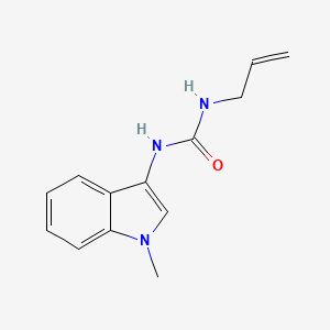1-allyl-3-(1-methyl-1H-indol-3-yl)urea