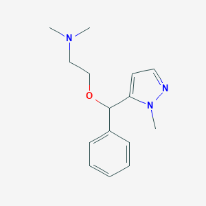 molecular formula C15H21N3O B235439 Cizolirtine CAS No. 142155-43-9