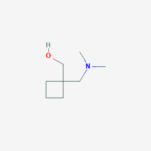 molecular formula C8H17NO B2354397 [1-[(dimethylamino)methyl]cyclobutyl]methanol CAS No. 39943-42-5