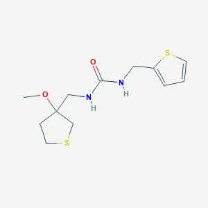 1-((3-Methoxytetrahydrothiophen-3-yl)methyl)-3-(thiophen-2-ylmethyl)urea