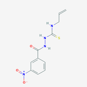 N-allyl-2-(3-nitrobenzoyl)hydrazinecarbothioamide