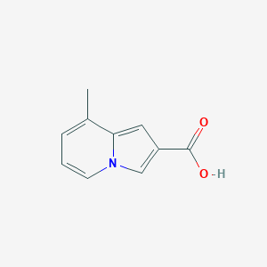 molecular formula C10H9NO2 B2354875 8-methylindolizine-2-carboxylic Acid CAS No. 103261-63-8