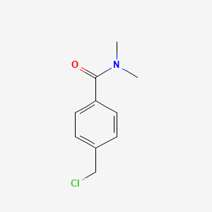 molecular formula C10H12ClNO B2354992 4-(chloromethyl)-N,N-dimethylBenzamide CAS No. 121083-51-0