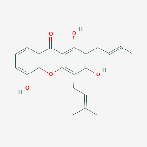 molecular formula C23H24O5 B023551 8-Desoxygartanin CAS No. 33390-41-9