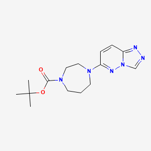 B2355125 Tert-butyl 4-([1,2,4]triazolo[4,3-b]pyridazin-6-yl)-1,4-diazepane-1-carboxylate CAS No. 2379978-83-1