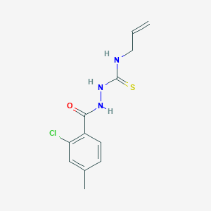 N-allyl-2-(2-chloro-4-methylbenzoyl)hydrazinecarbothioamide