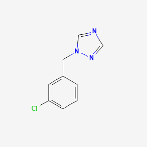 molecular formula C9H8ClN3 B2355451 1-(3-chlorobenzyl)-1H-1,2,4-triazole CAS No. 777007-86-0