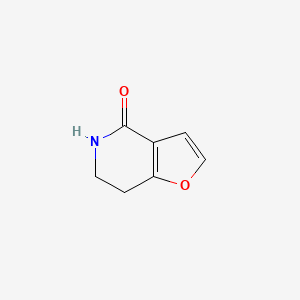 molecular formula C7H7NO2 B2355490 4H,5H,6H,7H-furo[3,2-c]pyridin-4-one CAS No. 1528800-56-7