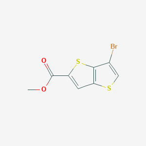 molecular formula C8H5BrO2S2 B2355974 Methyl 6-bromothieno[3,2-b]thiophene-2-carboxylate CAS No. 2243521-35-7