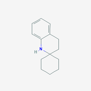 B2356044 3',4'-Dihydro-1'H-spiro[cyclohexane-1,2'-quinoline] CAS No. 42899-94-5