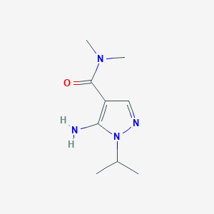 5-Amino-1-isopropyl-N,N-dimethyl-1H-pyrazole-4-carboxamide