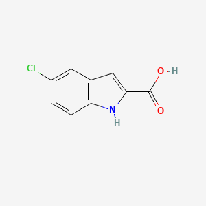 5-chloro-7-methyl-1H-indole-2-carboxylic acid