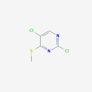 molecular formula C5H4Cl2N2S B2356246 2,5-Dichloro-4-(methylthio)pyrimidine CAS No. 1245830-98-1