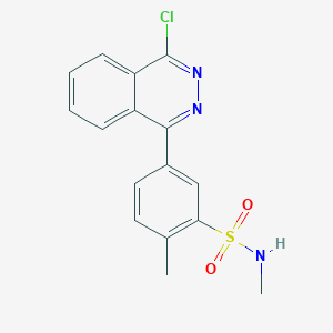 5-(4-chlorophthalazin-1-yl)-N,2-dimethylbenzenesulfonamide