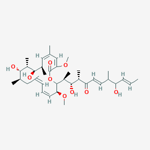 molecular formula C12H15NO B235651 Concanamycin G CAS No. 144730-82-5