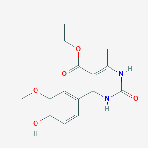 molecular formula C15H18N2O5 B2356704 gp120-IN-2 CAS No. 123629-42-5
