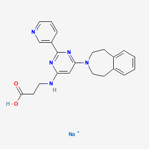 molecular formula C22H23N5NaO2 B2356870 GSK-J2 sodium salt 