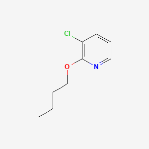 molecular formula C9H12ClNO B2357053 2-Butoxy-3-chloropyridine CAS No. 100707-68-4