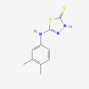 5-(3,4-Dimethyl-phenylamino)-[1,3,4]thiadiazole-2-thiol