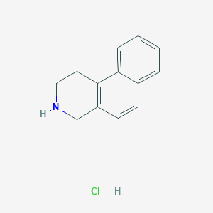 1H,2H,3H,4H-benzo[f]isoquinoline hydrochloride