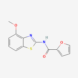 N-(4-methoxy-1,3-benzothiazol-2-yl)furan-2-carboxamide