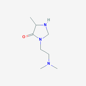3-[2-(Dimethylamino)ethyl]-5-methylimidazolidin-4-one