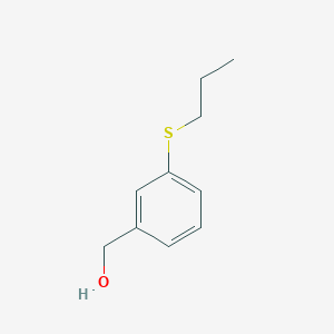 molecular formula C10H14OS B2357286 3-正丙硫苄醇 CAS No. 1443307-40-1