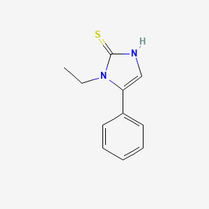 1-ethyl-5-phenyl-1H-imidazole-2-thiol