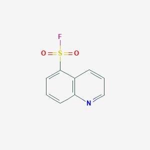 molecular formula C9H6FNO2S B2357515 Quinoline-5-sulfonyl fluoride CAS No. 2138267-85-1