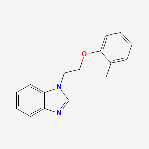 1-[2-(2-methylphenoxy)ethyl]-1H-benzimidazole